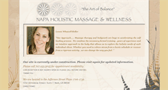 Desktop Screenshot of napaholisticmassage.com