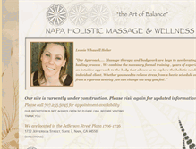 Tablet Screenshot of napaholisticmassage.com